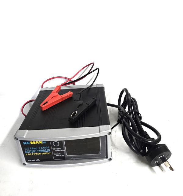 Car Battery Charger 12v 8AMP 8 Stage DISPLAY UNIT