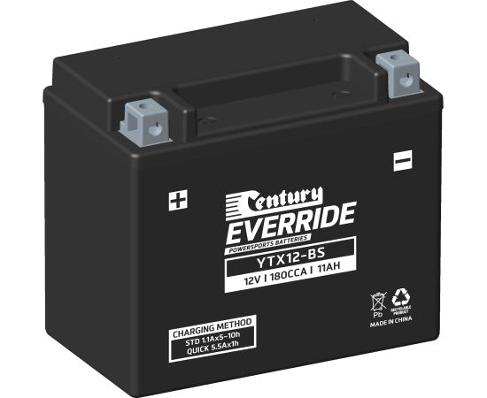 Century Motorbike battery 12v 11Ah YTX12-BS FA