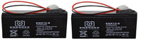 Kontiki battery 12v 9.0Ah with leads x 2