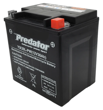 Predator YIX30L-PW AGM 440CCA 30AH Battery